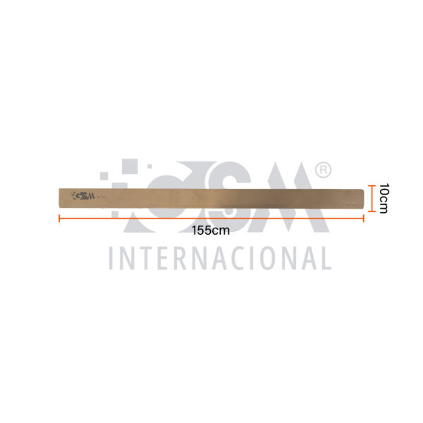 Cuchilla para Minicargador 154-5037 – 1,55 m x 10,5 cm x 1 cm – Huecos 5/8”T - Imagen 5