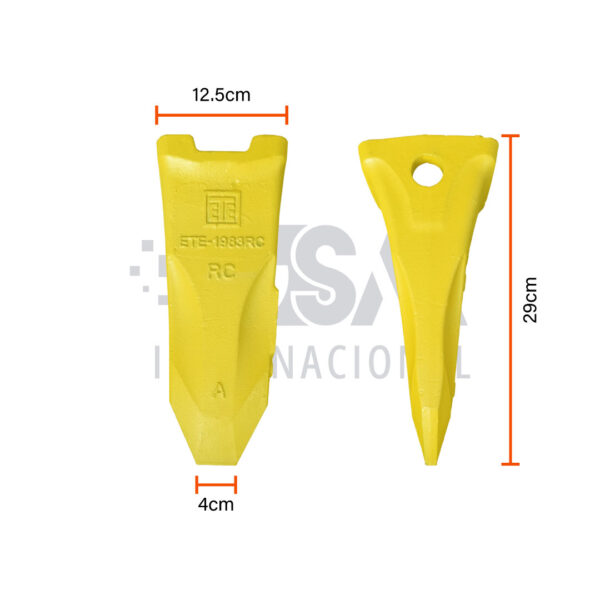 Diente ETESA 1983-RC – Doosan DY360 – 27130032-RC - Imagen 3