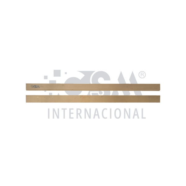 Cuchilla para Minicargador 199-8316 – 2,01 m x 10 cm x 1,2 cm – Huecos 5/8”T