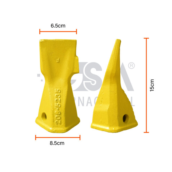 Diente ETESA para Caterpillar CAT 420 – 208-5235 - Imagen 4