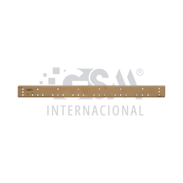 Cuchilla de Carga Baseborde - 2.52 L X 25 CM A X 3CM GROSOR - 30H - 1"T REDONDO - Imagen 4