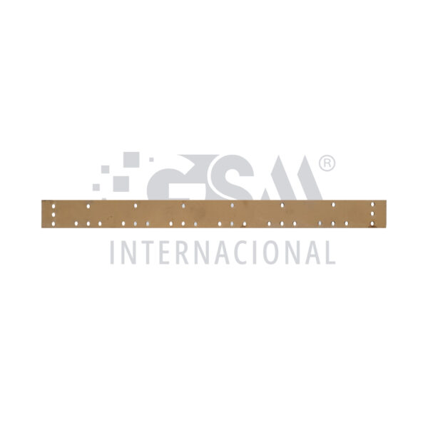 Cuchilla de Carga Baseborde - 2.52 L X 25 CM A X 3CM GROSOR - 30H - 1"T REDONDO - Imagen 2