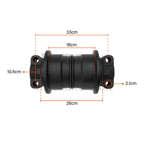 Rodillo Inferior CAT 322C / 324C – 20mm - Imagen 3