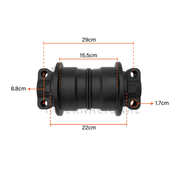 Rodillo Inferior SK210LC-8 / SK200LC – 54.5mm CAP - Imagen 3